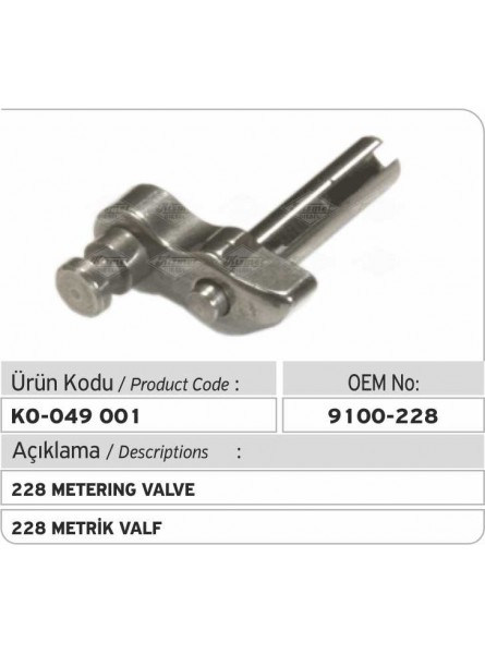 9100-228 Измерительный клапан